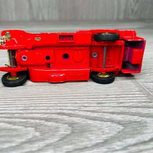Vintage Matchbox Models of Yesteryear Rolls-Royce Fire Truck Borough Green toy - Picture 6 of 7